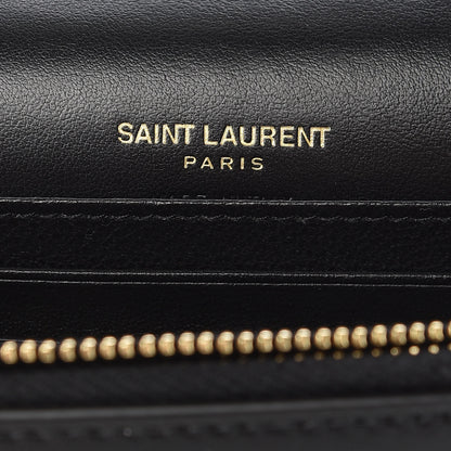 Saint Laurent Smooth Calfskin Monogram Kate Belt Bag Black 6 of 12