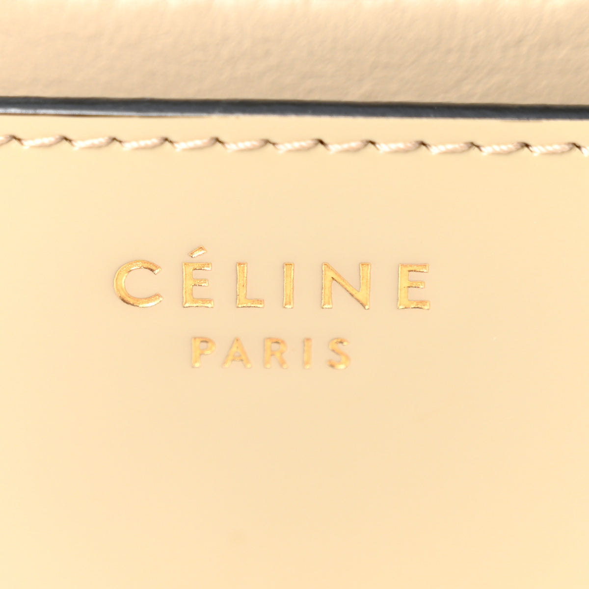 Celine Spazzolato Calfskin Medium Classic Box Flap Bag Taupe 6 of 10