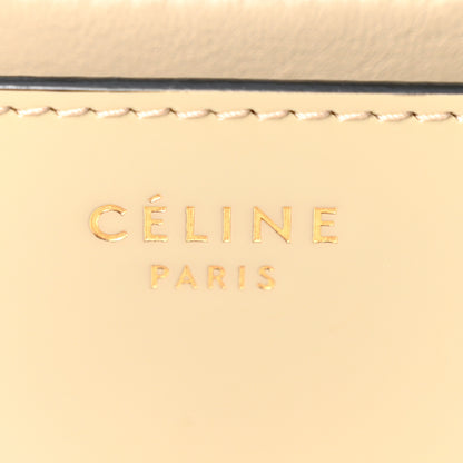 Celine Spazzolato Calfskin Medium Classic Box Flap Bag Taupe 6 of 10