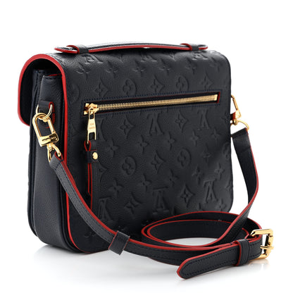 Louis Vuitton Empreinte Pochette Metis Marine Rouge 2 of 9