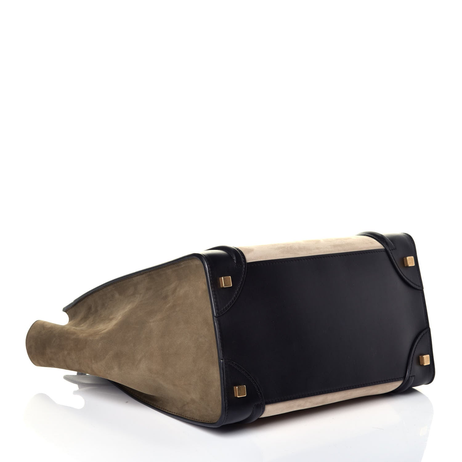 Celine Nubuck Smooth Calfskin Mini Tri-Color Luggag 4 of 8