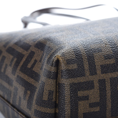 Fendi Zucca Spalmati Small Roll Tote Tobacco Moro 9 of 12