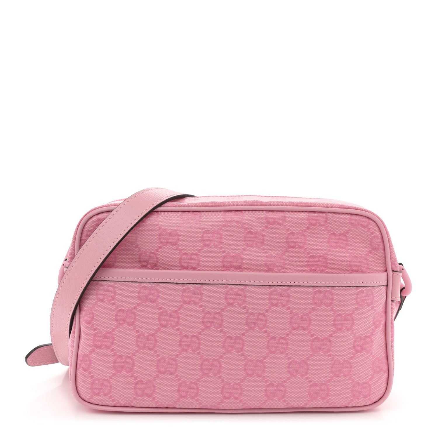 Gucci GG Crystal Monogram Mini Shoulder Bag Sugar Pink 1 of 11