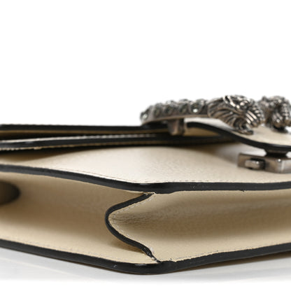 Gucci Textured Calfskin Crystal Mini Dionysus Shoulder Bag Mystic White 9 of 10