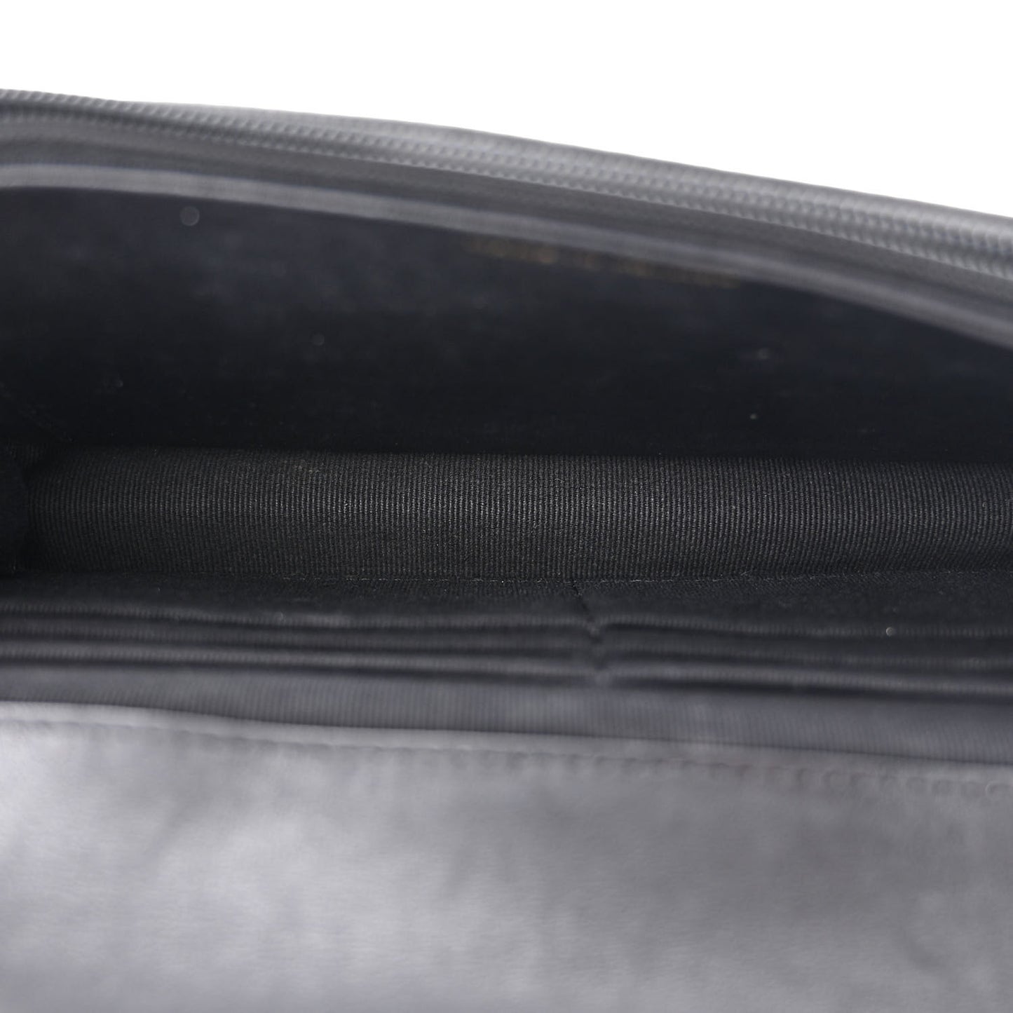 Lambskin Quilted Trendy CC Wallet On Chain WOC Black