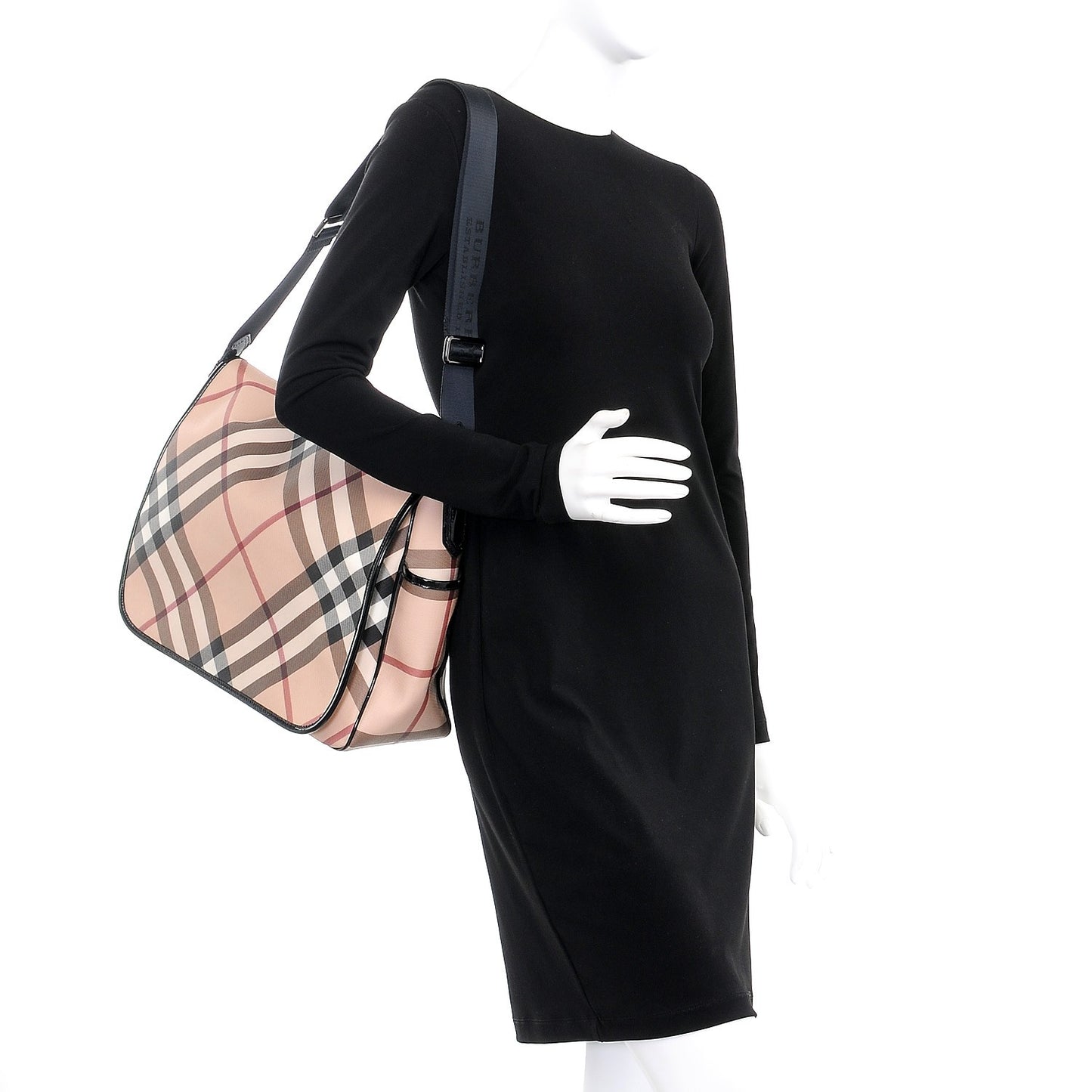 Nova Check Diaper Messenger Bag