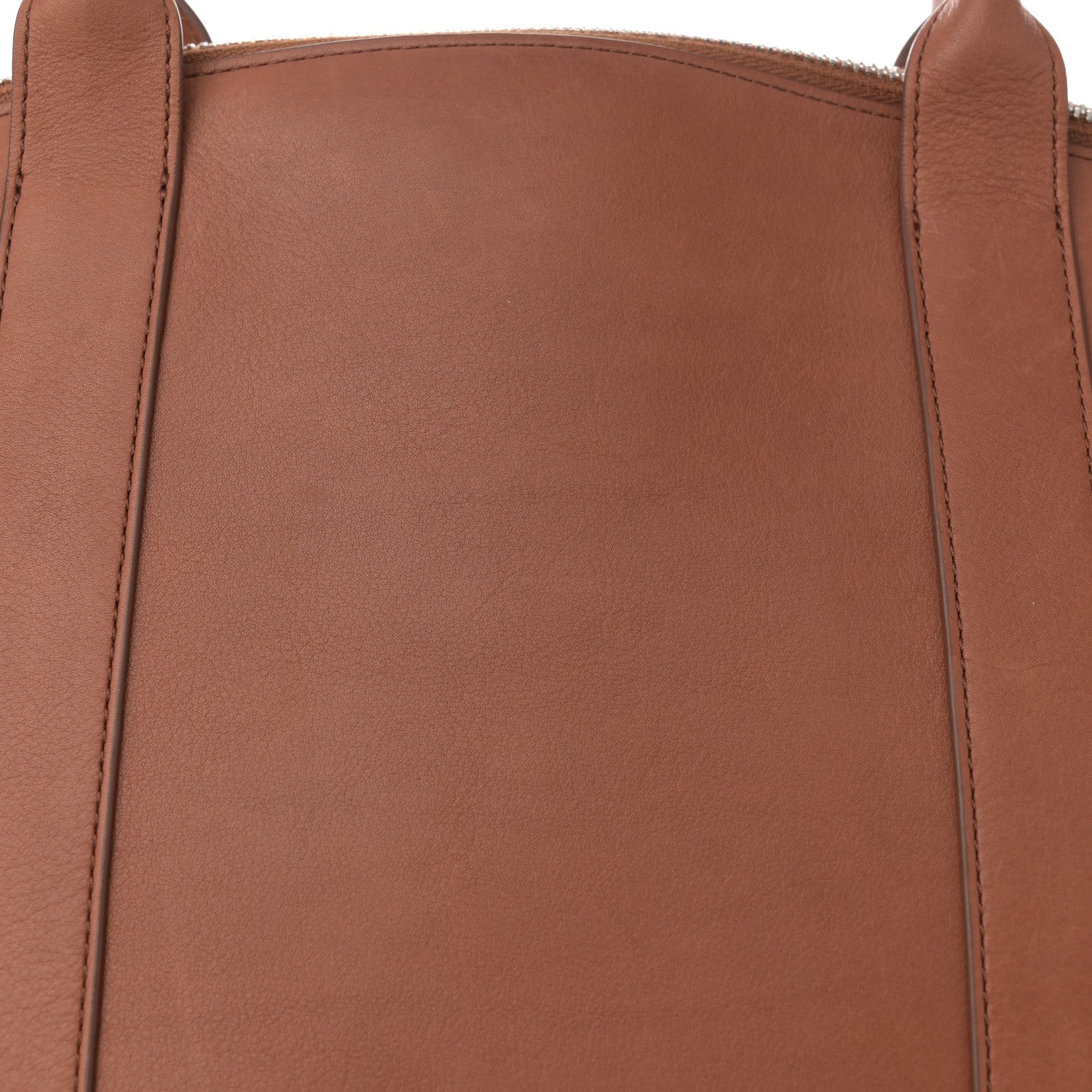 The Row Polished Saddle Calfskin Dante Tote Dark Cuir 7 of 13