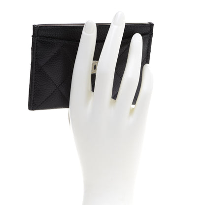 Chanel Caviar Quilted Card Holder Black 2 of 10