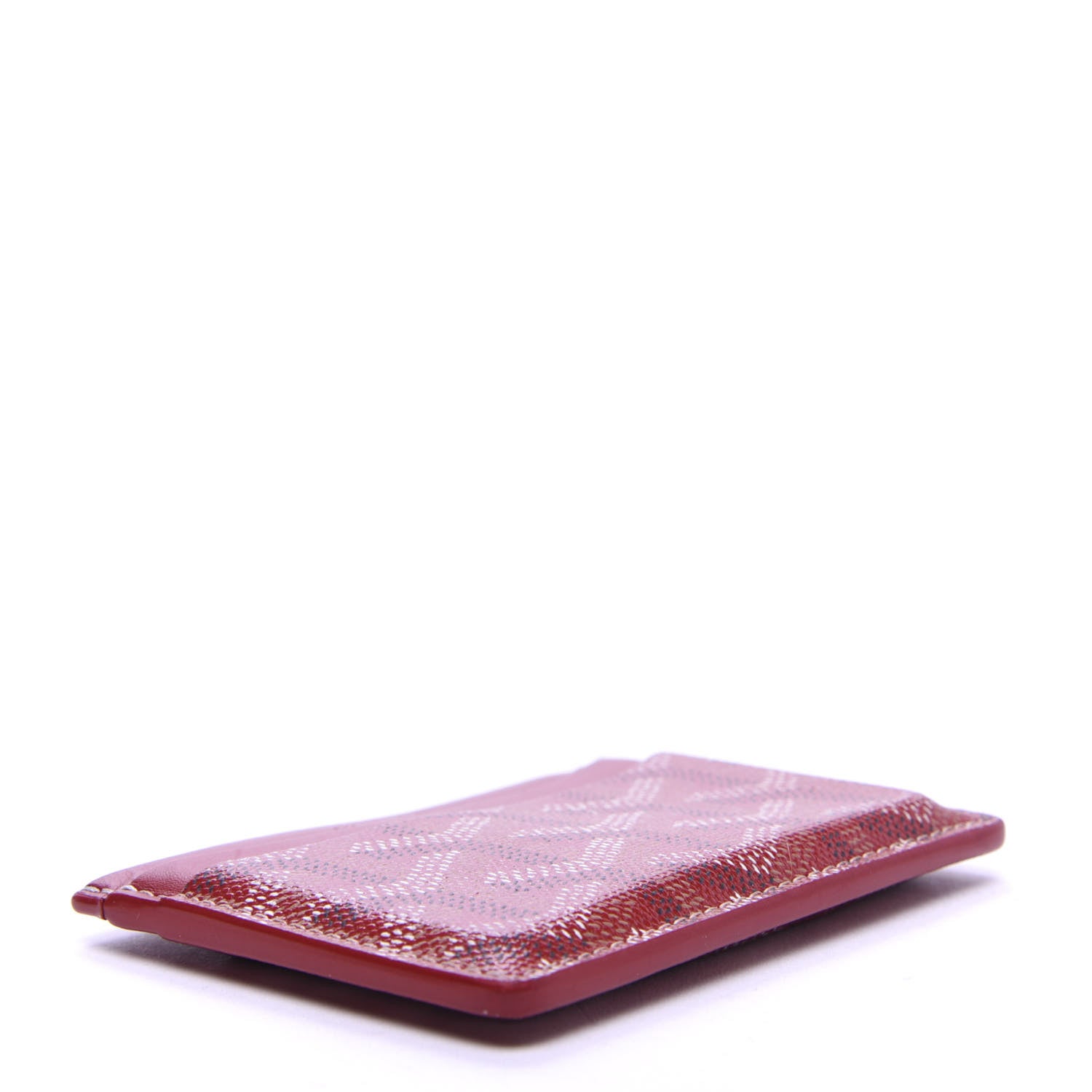 Goyard Goyardine Saint Sulpice Card Holder Red 4 of 7