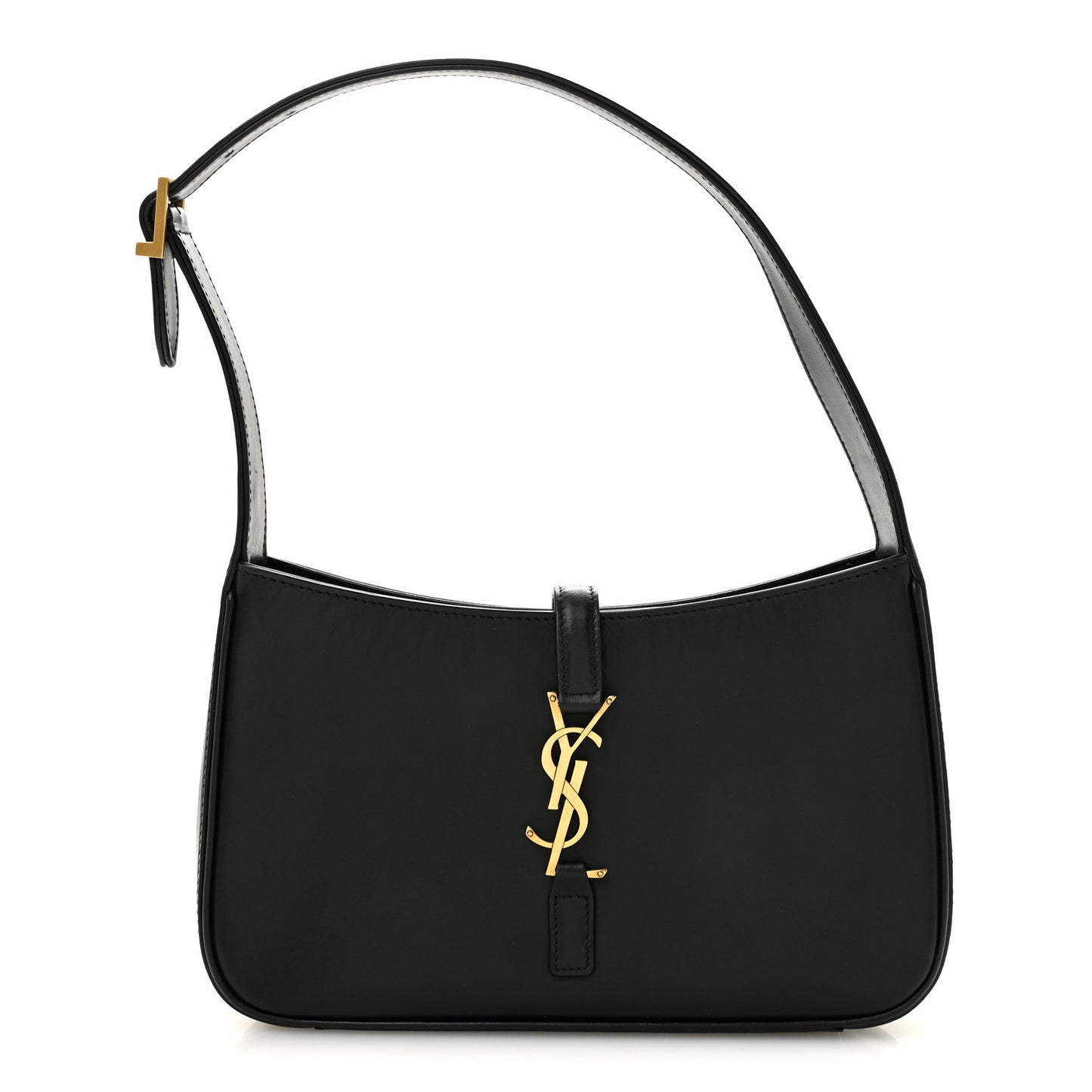 Smooth Calfskin Le 5 A 7 Hobo Black