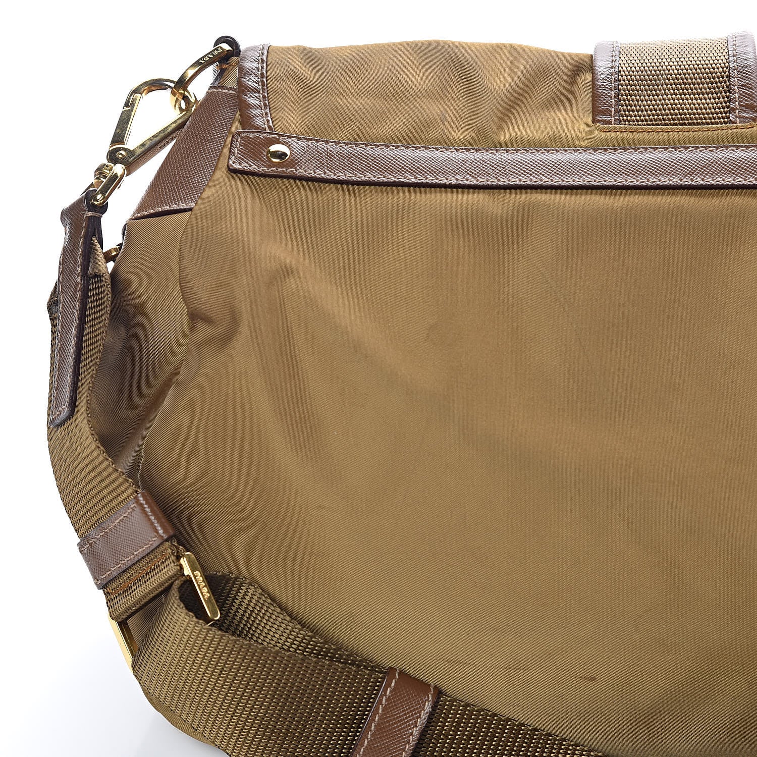 Prada Nylon Saffiano Vela Messenger Bag 14 of 15