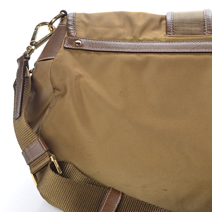 Prada Nylon Saffiano Vela Messenger Bag 14 of 15