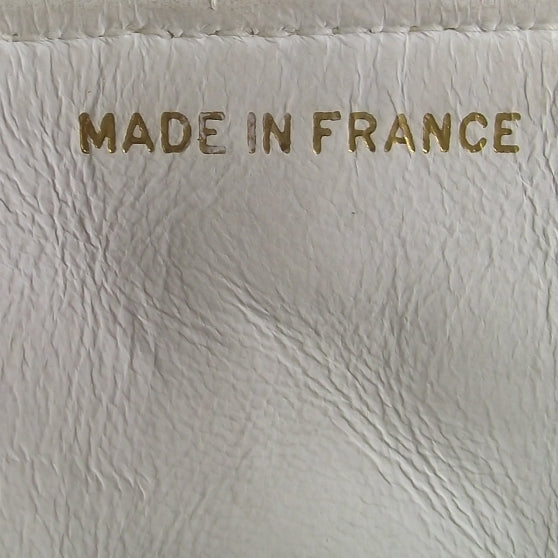 Chanel Lambskin Medium Bekko Resin Flap White 8 of 12