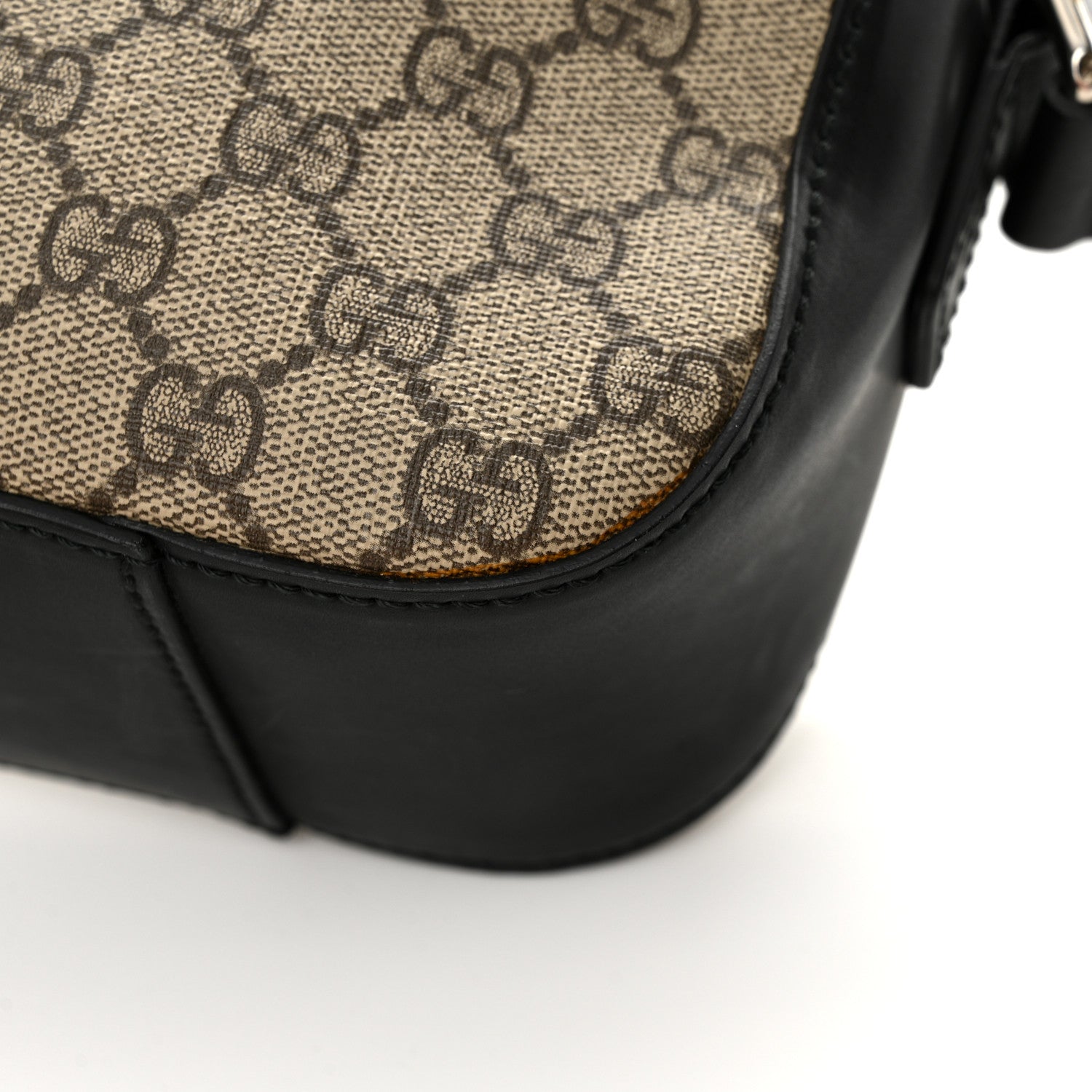 Gucci GG Supreme Monogram Camera Bag Beige Black 11 of 11