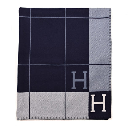 Hermes Wool Cashmere Avalon III Blanket Caban Ecru 3 of 4