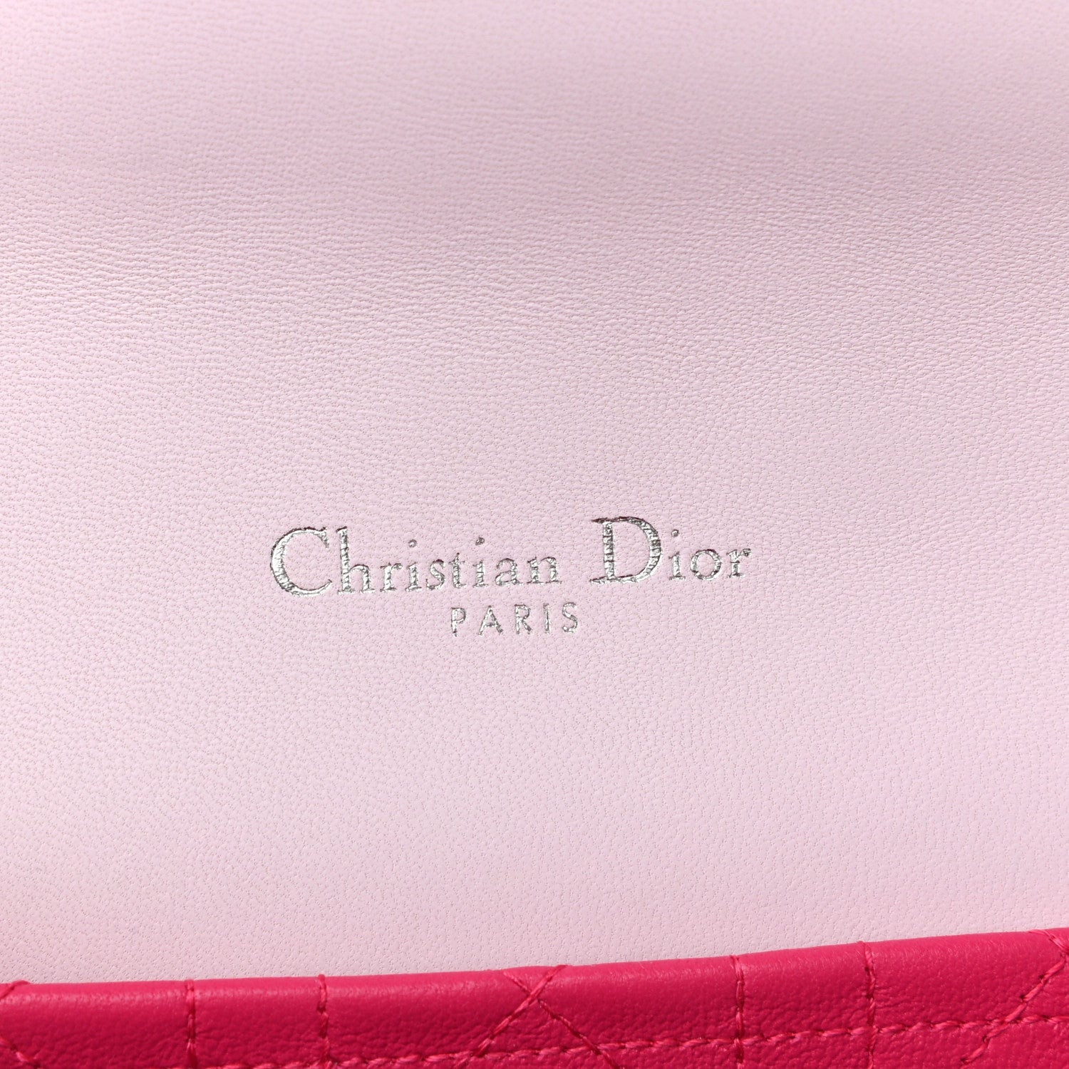 Christian Dior Lambskin Cannage Large Miss Dior Flap Light Pink 6 of 10