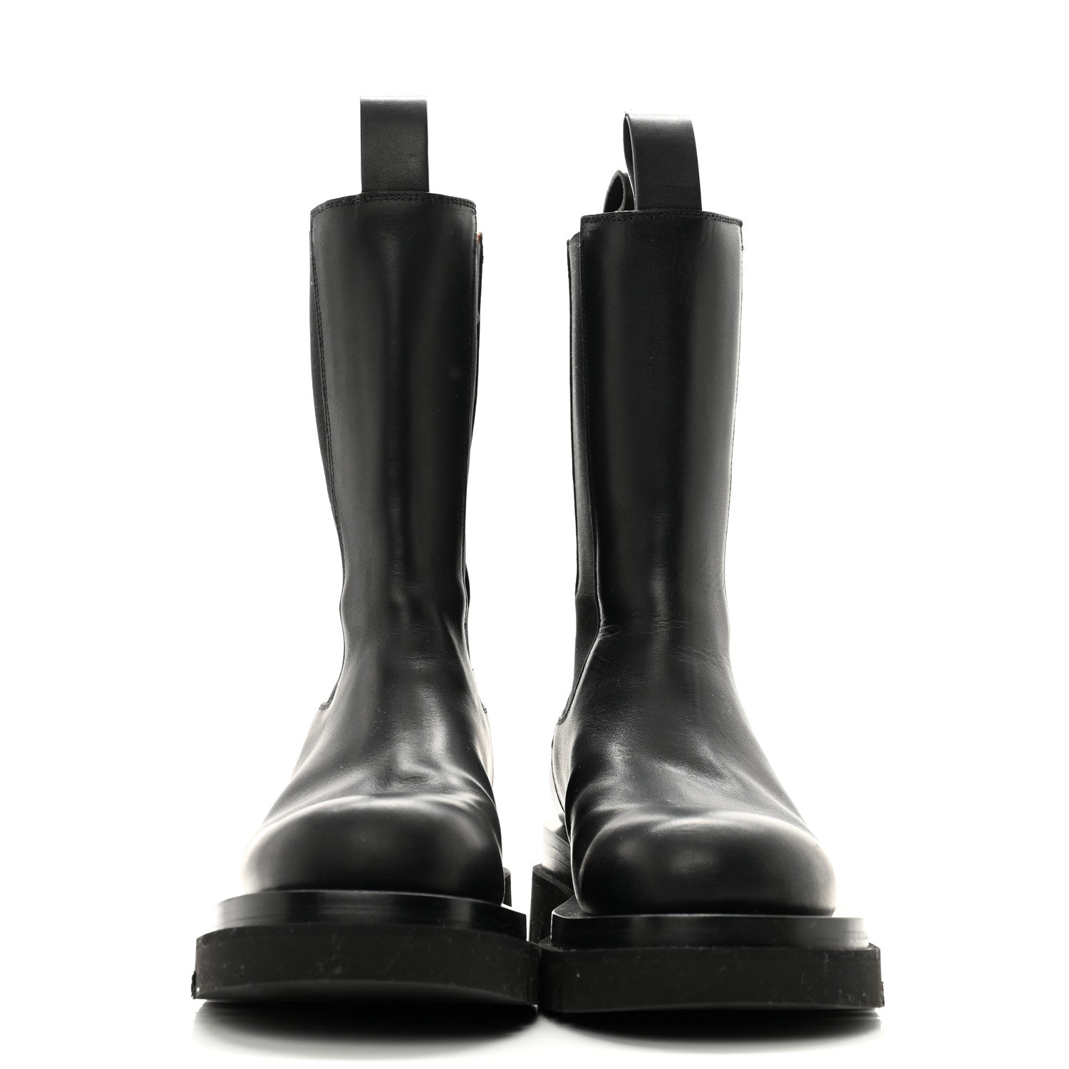 Bottega Veneta Calfskin The Lug Chelsea 55mm Boots 38.5 Black 2 of 12