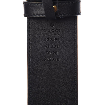 Gucci Calfskin Double G 40mm Belt 70 28 Black 4 of 7