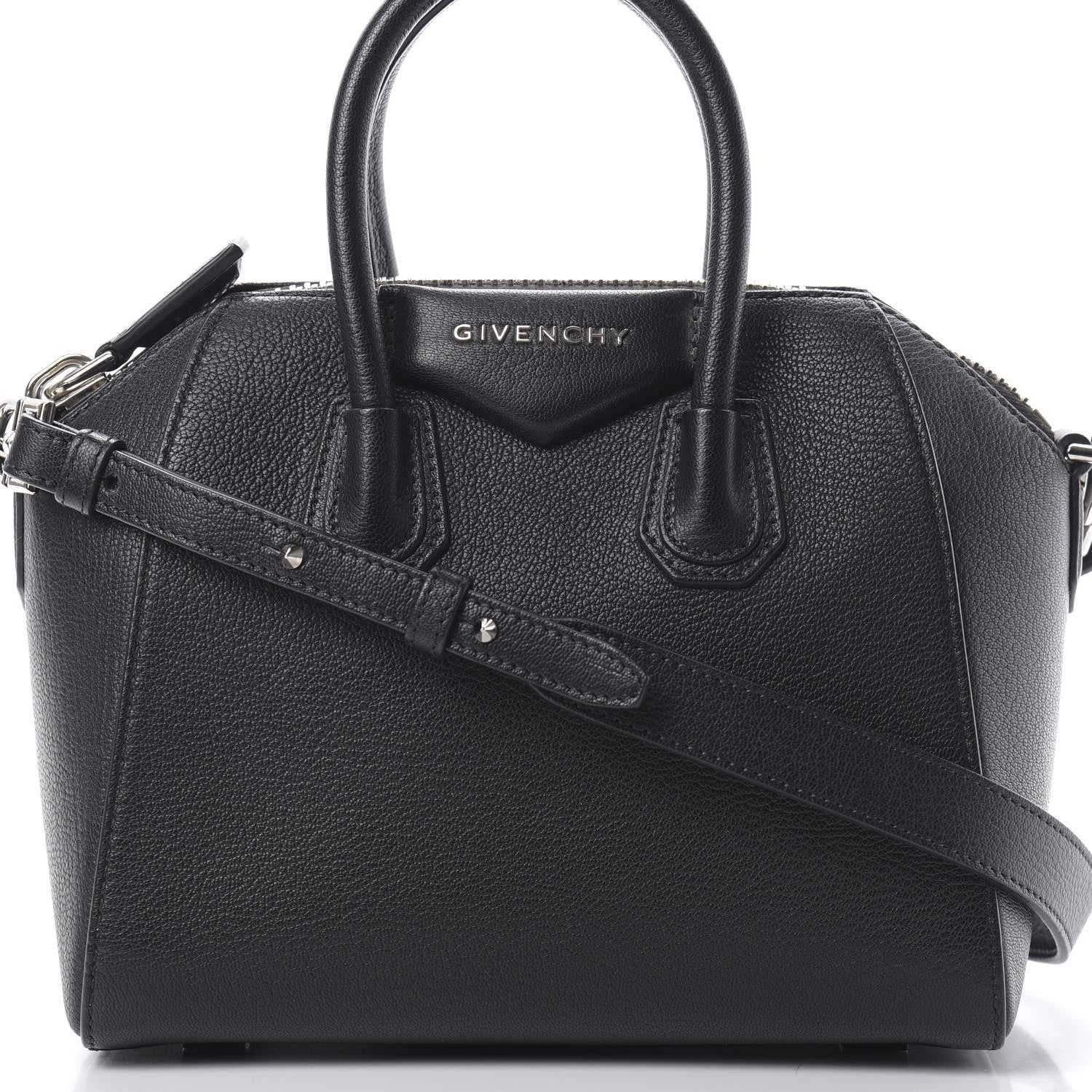 Givenchy Sugar Goatskin Mini Antigona Black 8 of 10