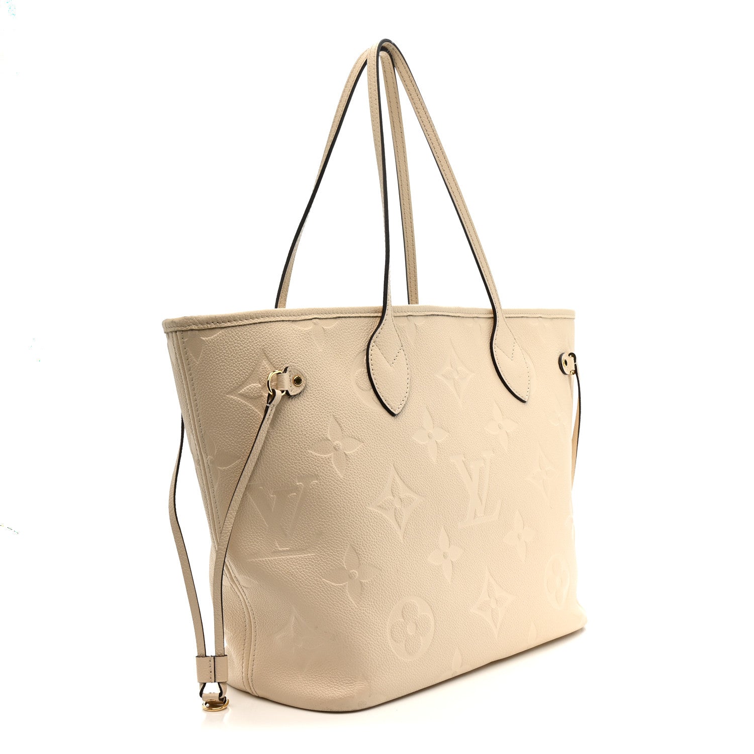 Louis Vuitton Empreinte Monogram Giant Neverfull MM Cream 4 of 16