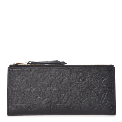 Louis Vuitton Empreinte Adele Wallet Black 1 of 10