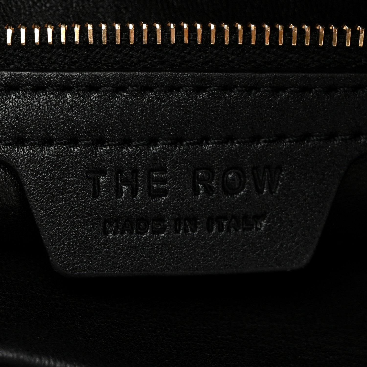 The Row Calfskin N/S Allie Bag Black 6 of 11