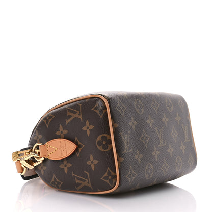 Louis Vuitton Monogram Speedy Bandouliere 20 Black 4 of 10