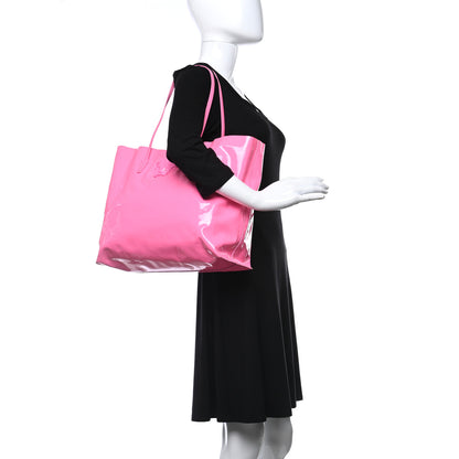 Versace Vernice Palazzo Medusa Tote Pink 2 of 8