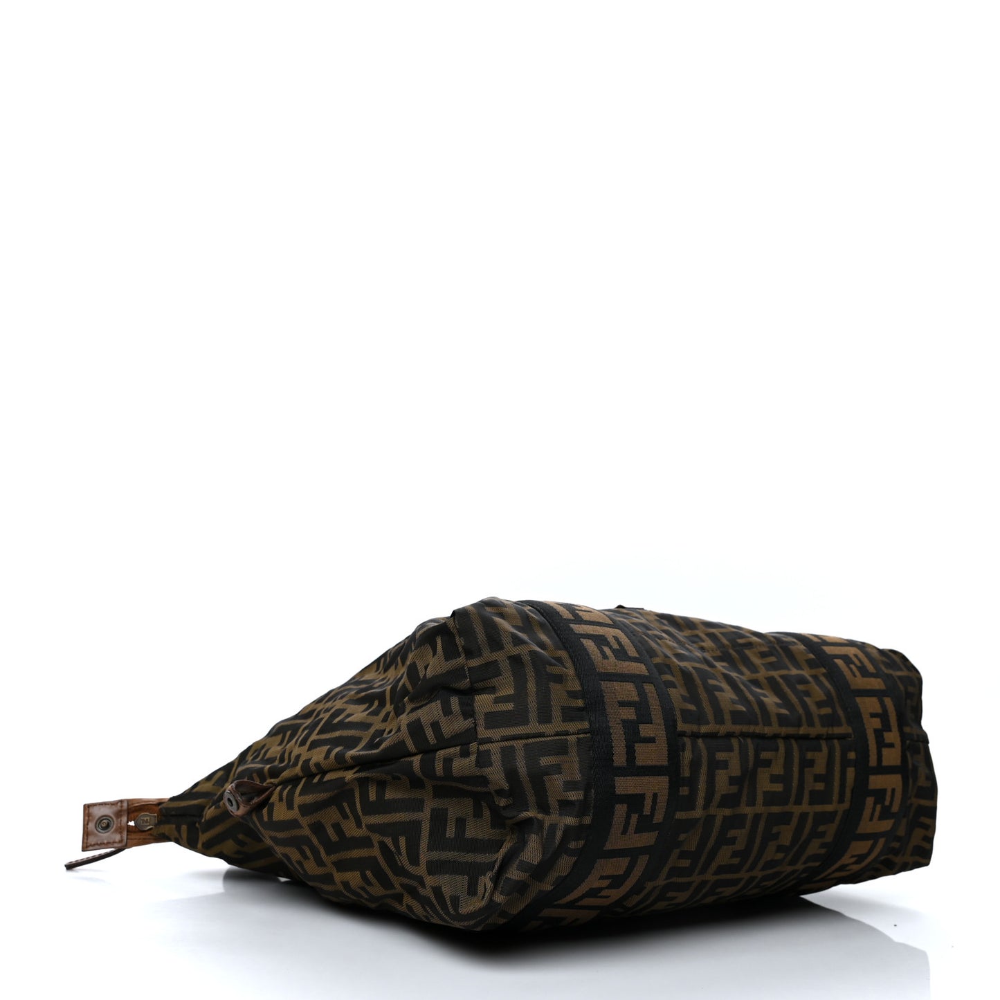 Zucca Vitello Patchwork Shoulder Bag Tobacco Sabbia
