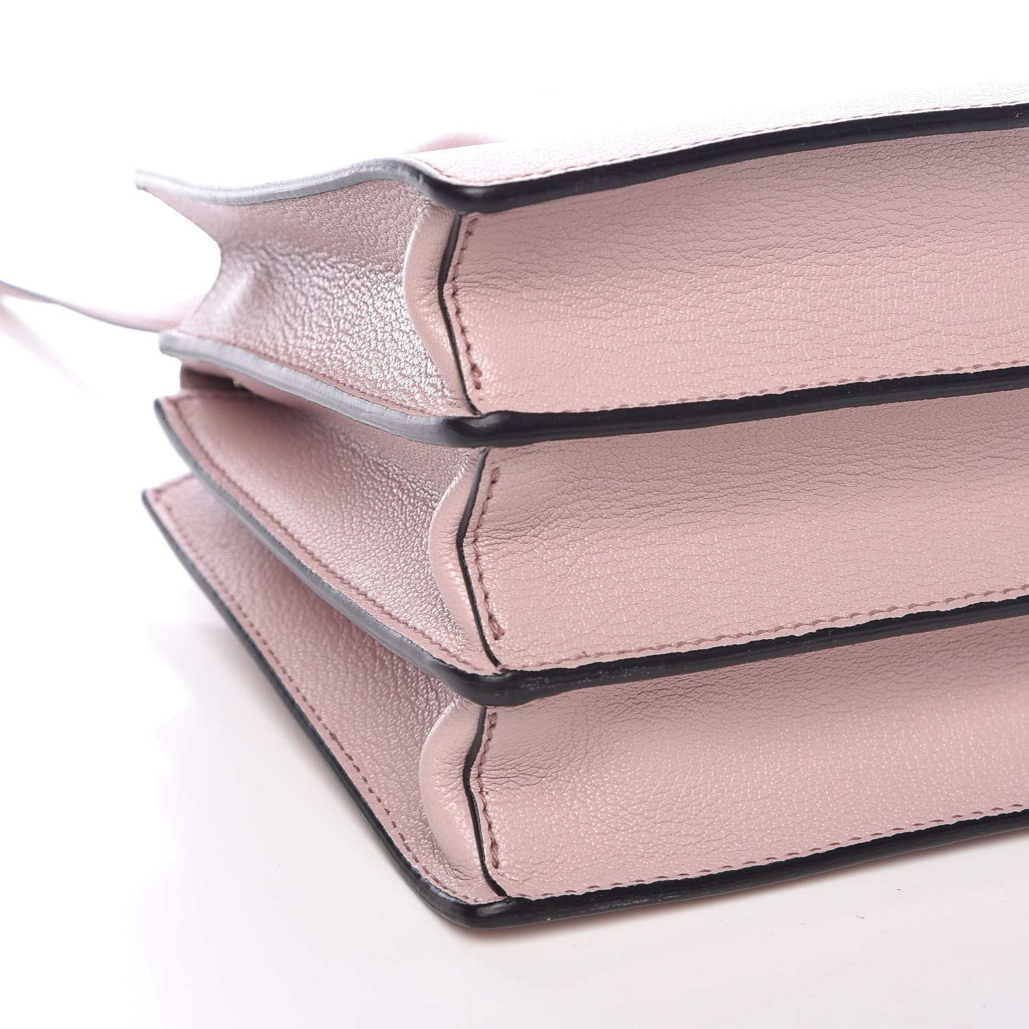 Miu Miu Goatskin Madras Tote Mughetto 9 of 11