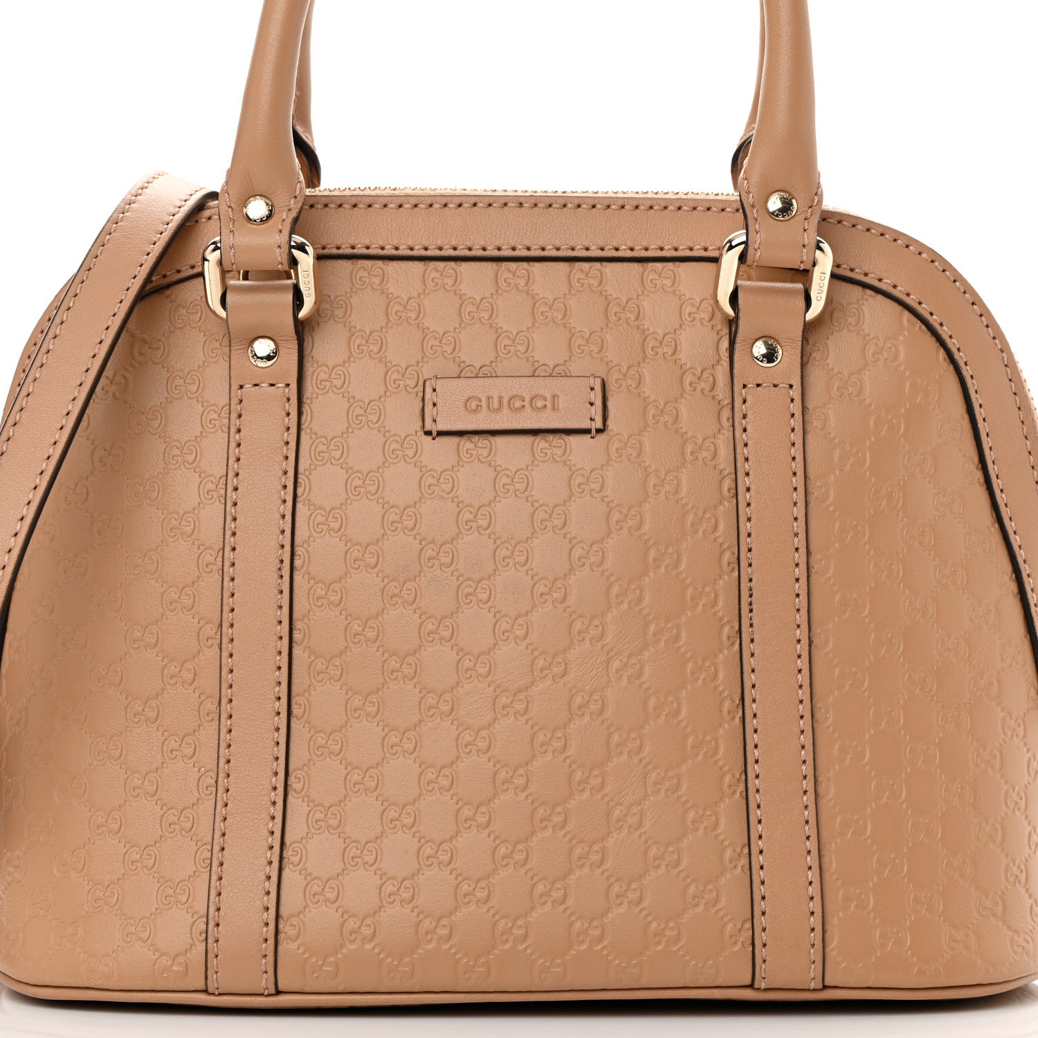 Gucci Soft Microguccissima Mini Dome Bag Camelia 8 of 13