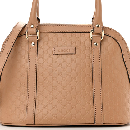 Gucci Soft Microguccissima Mini Dome Bag Camelia 8 of 13