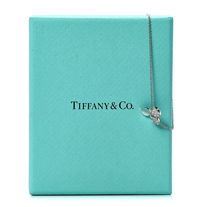 Tiffany Platinum Diamond Paper Flowers Bracelet 6 of 6