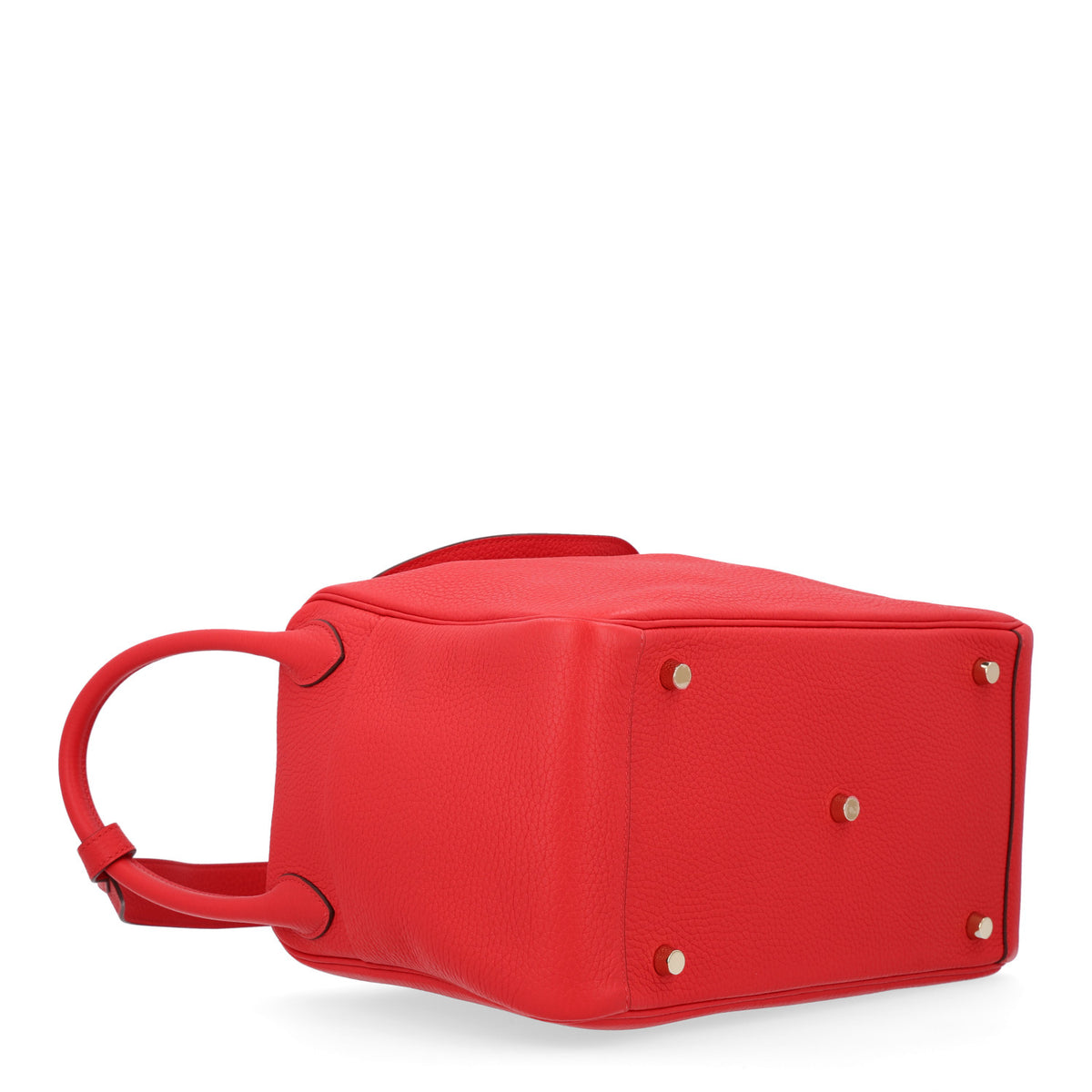 Hermes Taurillon Clemence Lindy 30 Rouge De Coeur 4 of 10