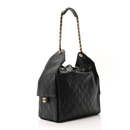 Chanel Caviar Quilted Medium Chanel 25 Handbag Black 4 of 11