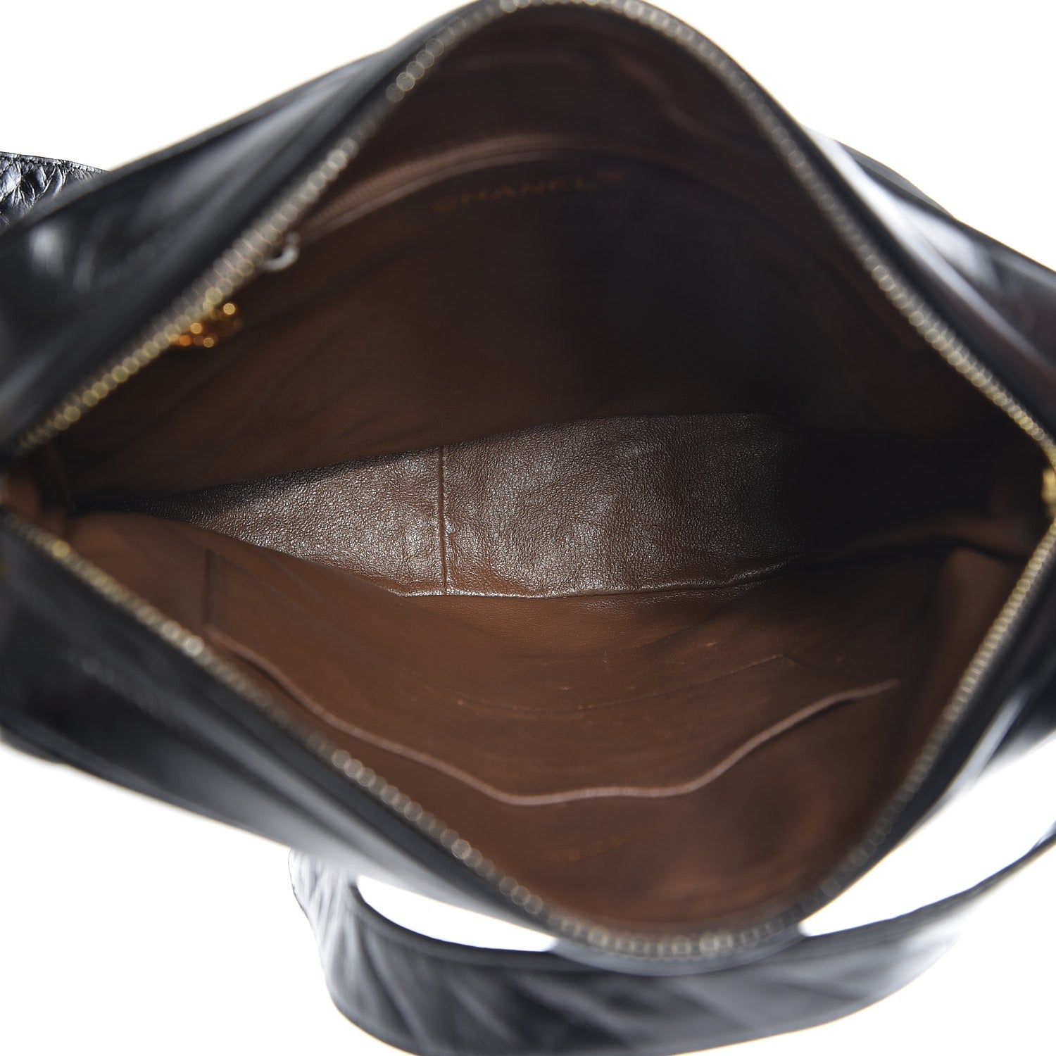 Chanel Lambskin Quilted Flap Crossbody Bag Black 5 of 8