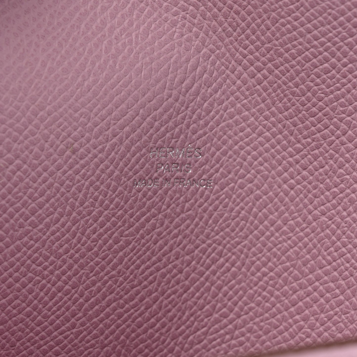 Epsom Hermesnap Wallet Mauve Sylvestre