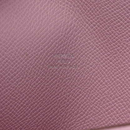 Hermes Epsom Hermesnap Wallet Mauve Sylvestre 6 of 11