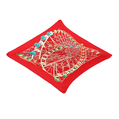 Hermes Silk Plisse Grande Roue Scarf 90 1 of 6