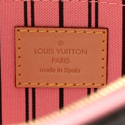 Louis Vuitton Monogram Neverfull MM GM Pochette Rose Ballerine 6 of 8