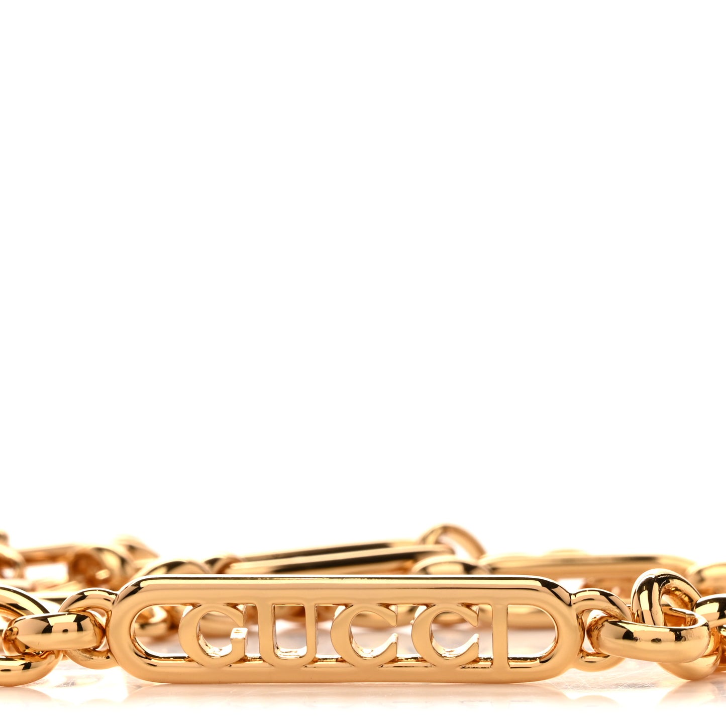 Logo Chain GG Belt 65 Gold