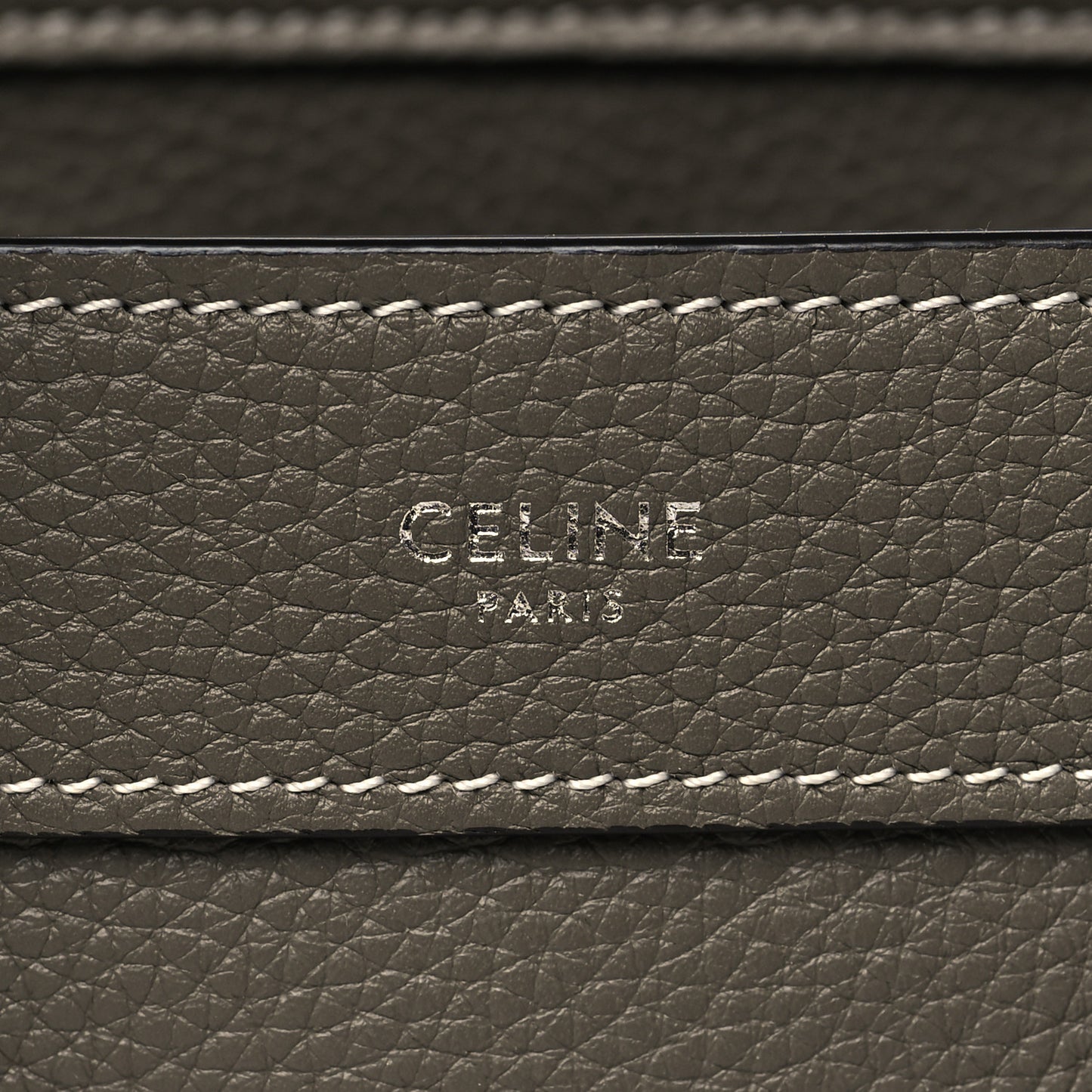 Drummed Calfskin Nano Luggage Souris
