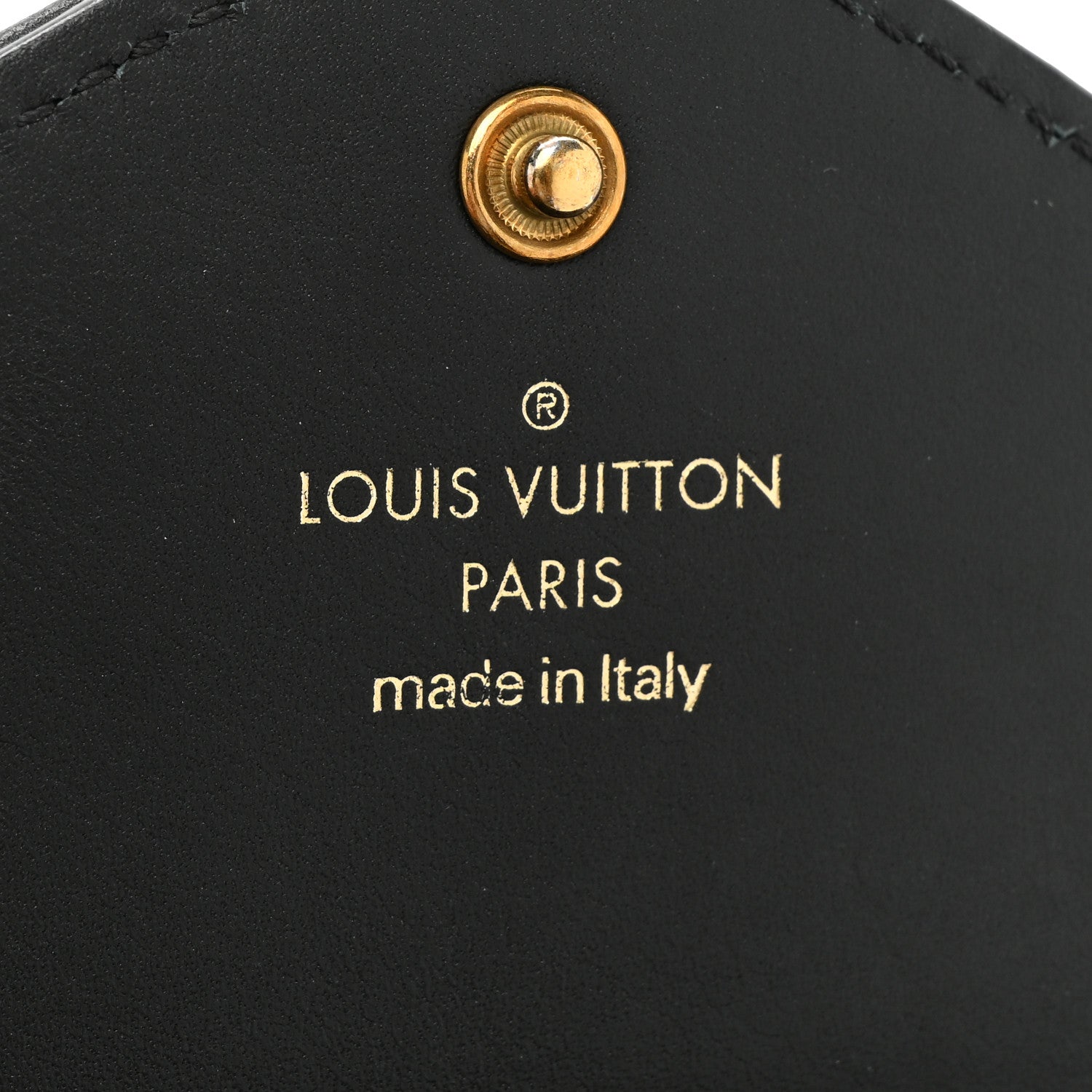 Louis Vuitton Calfskin Love Lock New Wave Long Wallet Black 8 of 10