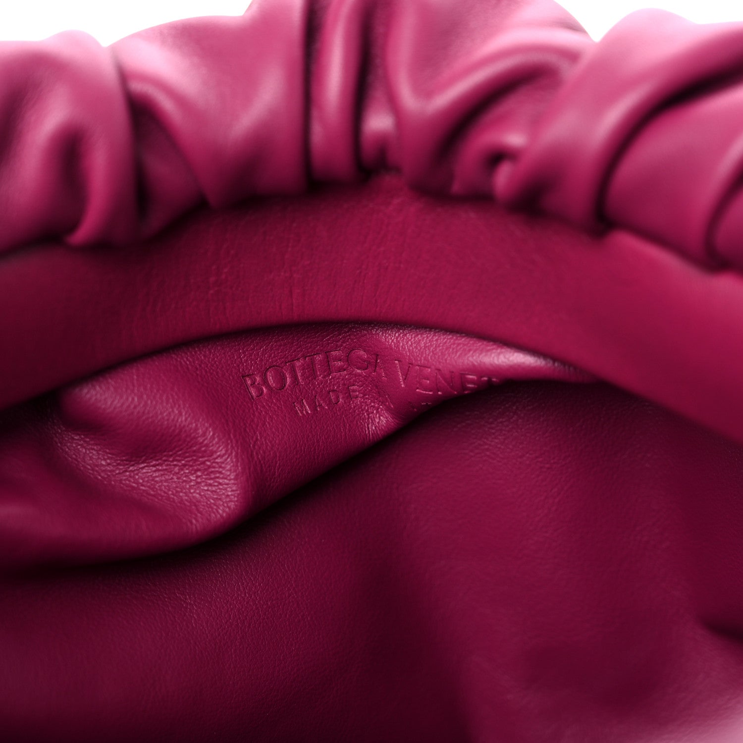 Bottega Veneta Calfskin The Pouch Chain Cinnabar 6 of 9
