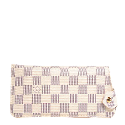 Louis Vuitton Damier Azur Sunglasses Case MM 1 of 7
