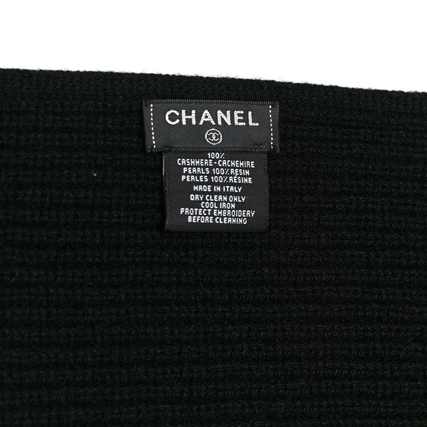 Cashmere CC Stole Black