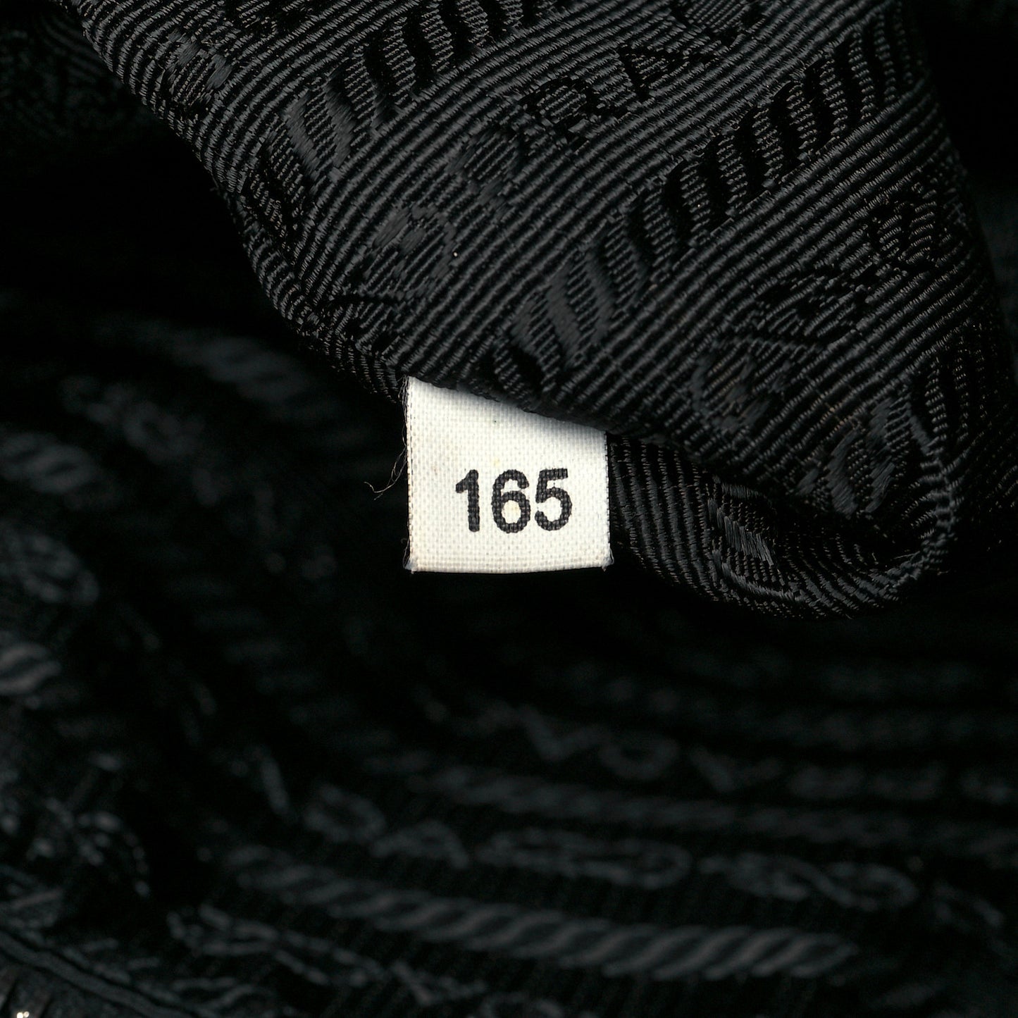 Tessuto Nylon Nappa Braided Gaufre Shopping Satchel Black