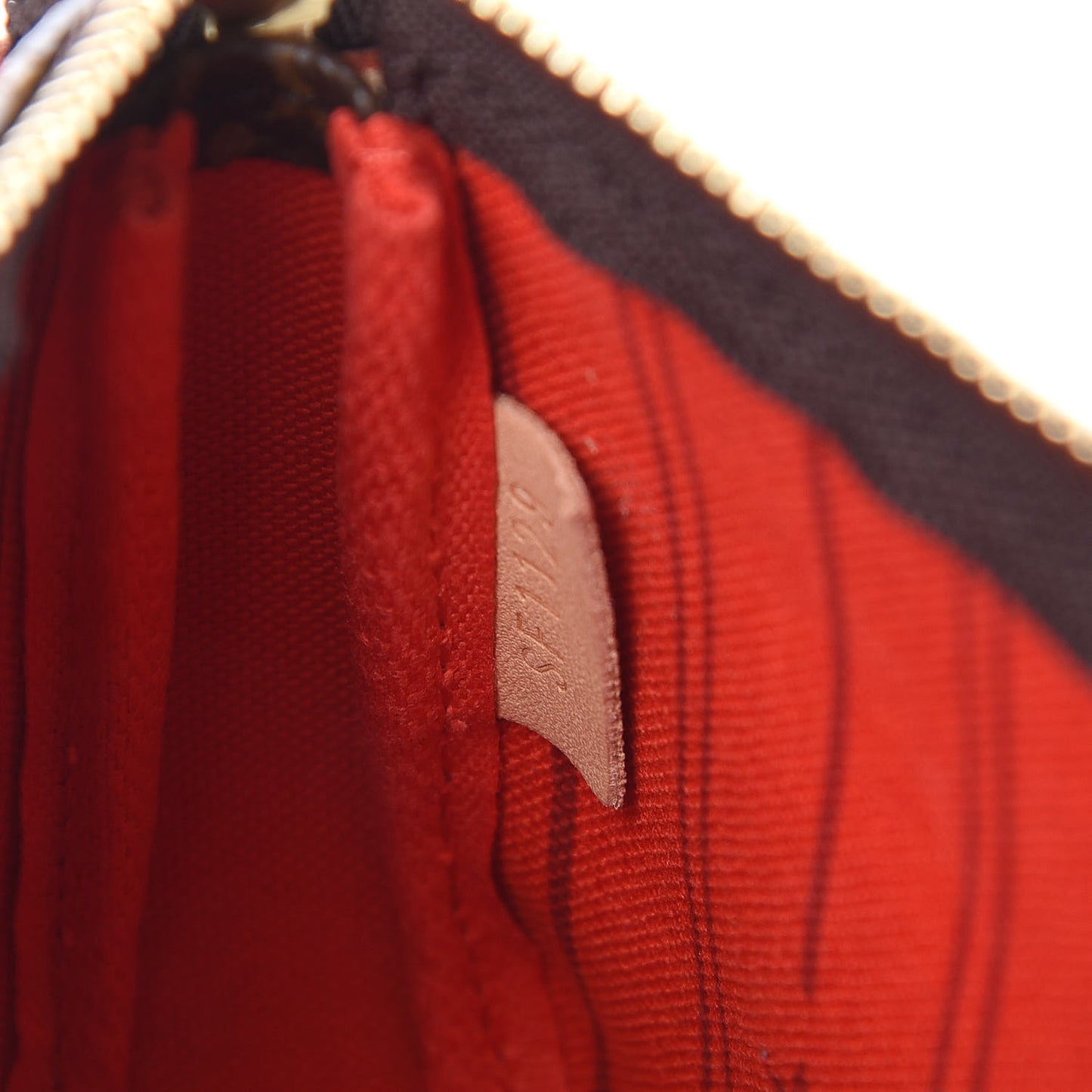 Monogram My LV Heritage Mini Pochette Accessories White Rouge