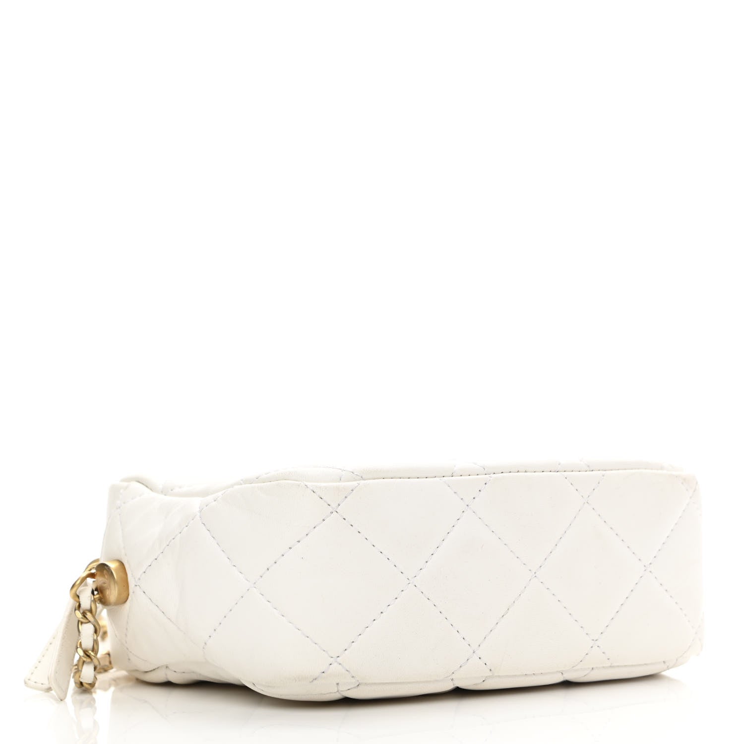 Chanel Lambskin Quilted Mini My Perfect Camera Case White 4 of 10