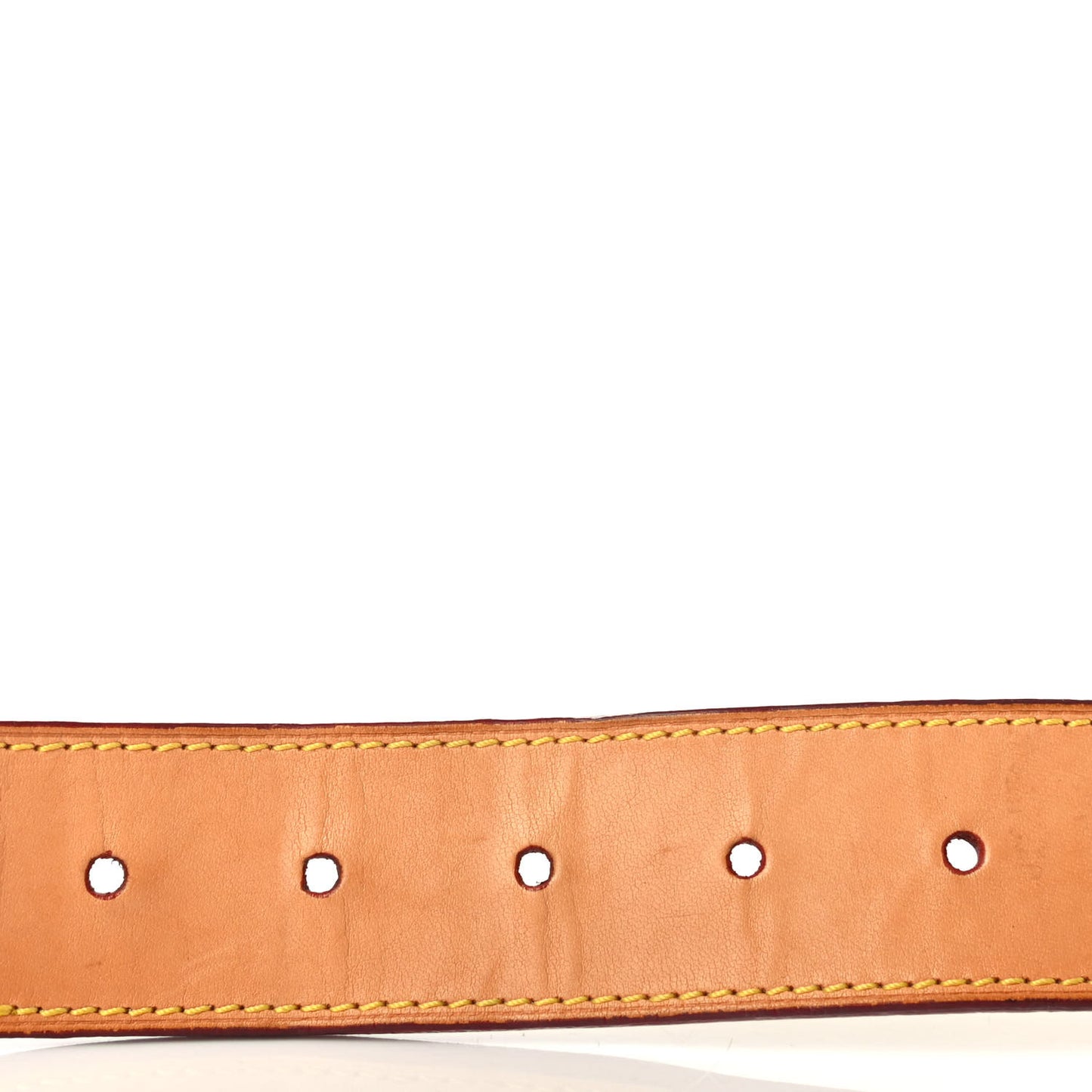 Monogram Watercolor Aquarelle Belt 85 34 White